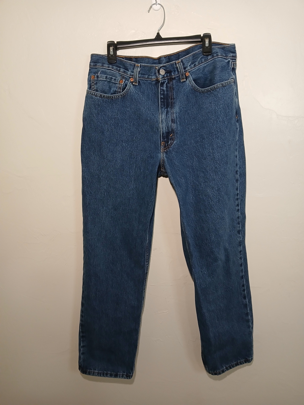 Levi Strauss & Co. Relaxed Fit Men's Medium Wash Blue Denim Jeans W32xL32